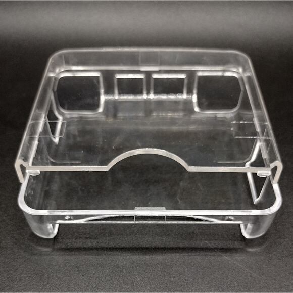Nintendo Game Boy Advance SP / GBA SP Clear Case Protective Clamshell Hardcase - Picture 4 of 5